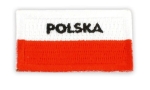 Naszywka haftowana Flaga polski