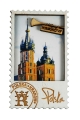 Magnes drewniany Kraków wieża Mariacka