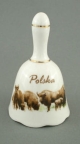 Dzwonek ceramiczny duży - Żubry