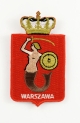 Naszywka herb Warszawy