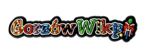 Magnes gumowy napis Gorzów Wlkp.