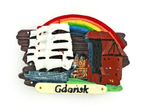 Magnes deska Gdańsk Żuraw