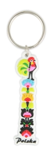 Brelok gumowy pasek folk 2