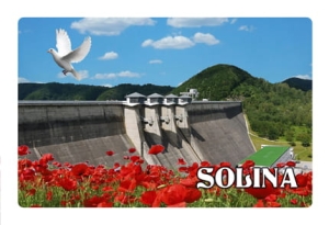 Magnes z efektem 3D Solina - zapora