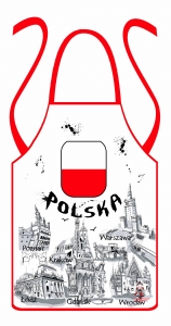 Fartuch kuchenny Polska farba