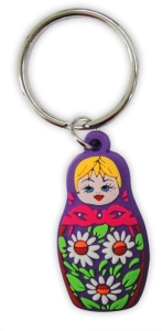 Brelok gumowy matrioszka
