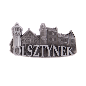 Magnes metalowy panorama Olsztynek
