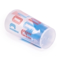 Kubek plastikowy 0,5 l Polska widok od dołu leżący