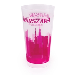 Kubek plastikowy 0,5 l all-inclusive Warszawa
