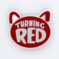 przypinka do kroksów Turning Red z uszkami pandy