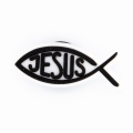 przypinka do kroksów ryba Jezus symbol chrześcijański