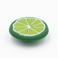 Wpinka Crocs limonka - perspektywa boczna