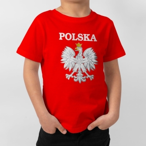 Koszulka dziecięca Polska orzeł