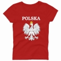 koszulka damska Polska orzeł czerwona patriotyczna