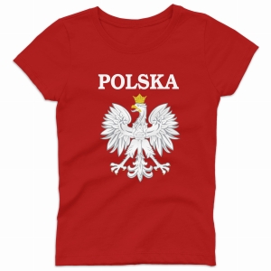 Koszulka damska Polska orzeł