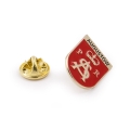 przypinka metalowa herb Augustów z zapięciem pin