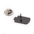 przypinka Sanok metalowa tył zapięcie pin