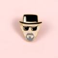 przypinka breaking bad heisenberg różowe tło