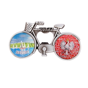 Magnes otwieracz rowerek Mazury