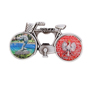 Magnes otwieracz rowerek Mikołajki