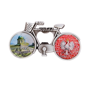 Bicycle fridge magnet with bottle opener – Lądek-Zdrój