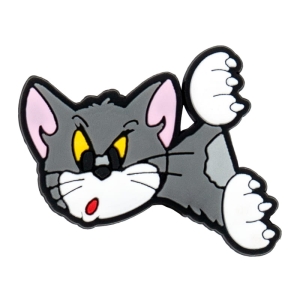 Przypinka do kroksów Kot Tom