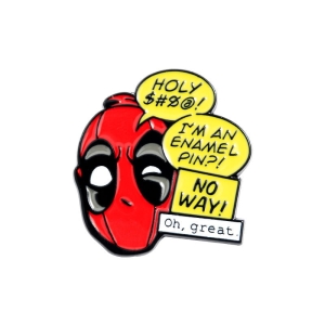 Metalowa przypinka Deadpool is a pin
