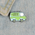Przypinka Mystery Machine Scooby-Doo na ubraniu enamel pin