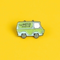 Przypinka Mystery Machine Scooby-Doo prezentacja pin kolekcjonerski