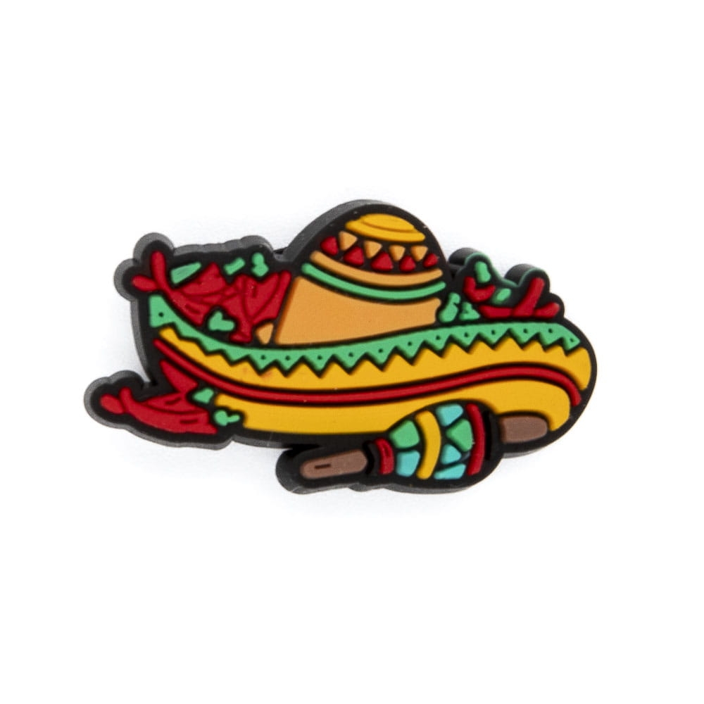 przypinka sombrero do kroksów meksykańska ozdoba