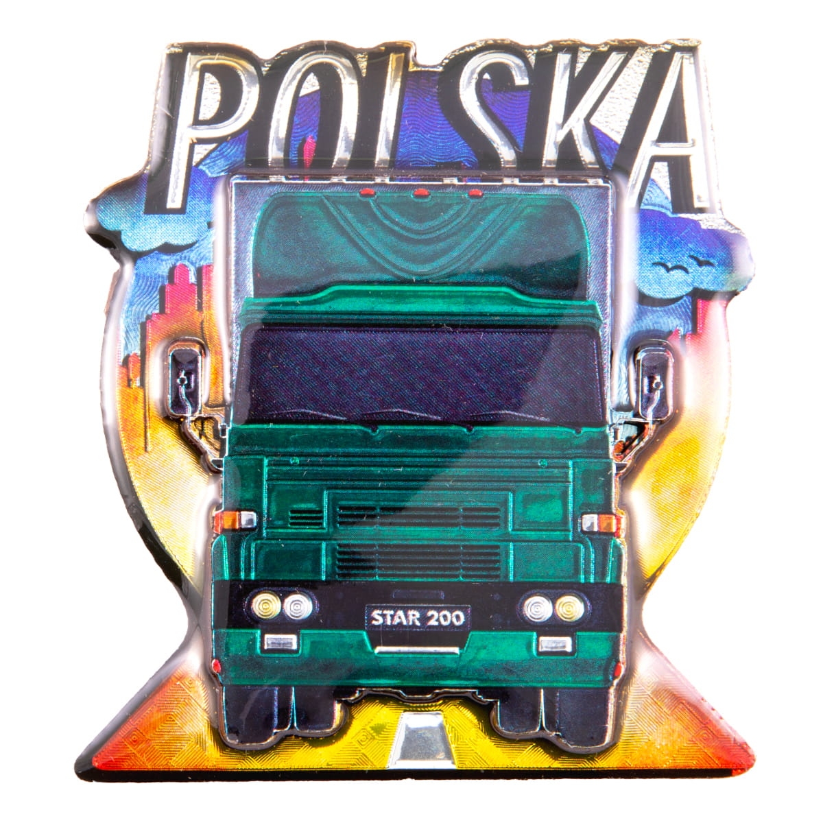 Magnes na lodówkę Star 200 Polska ciężarówka pamiątka z Polski