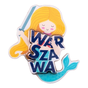Magnes na lodówkę – Syrenka Warszawska