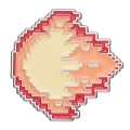 metalowa przypinka dragon ball pixel art emaliowana