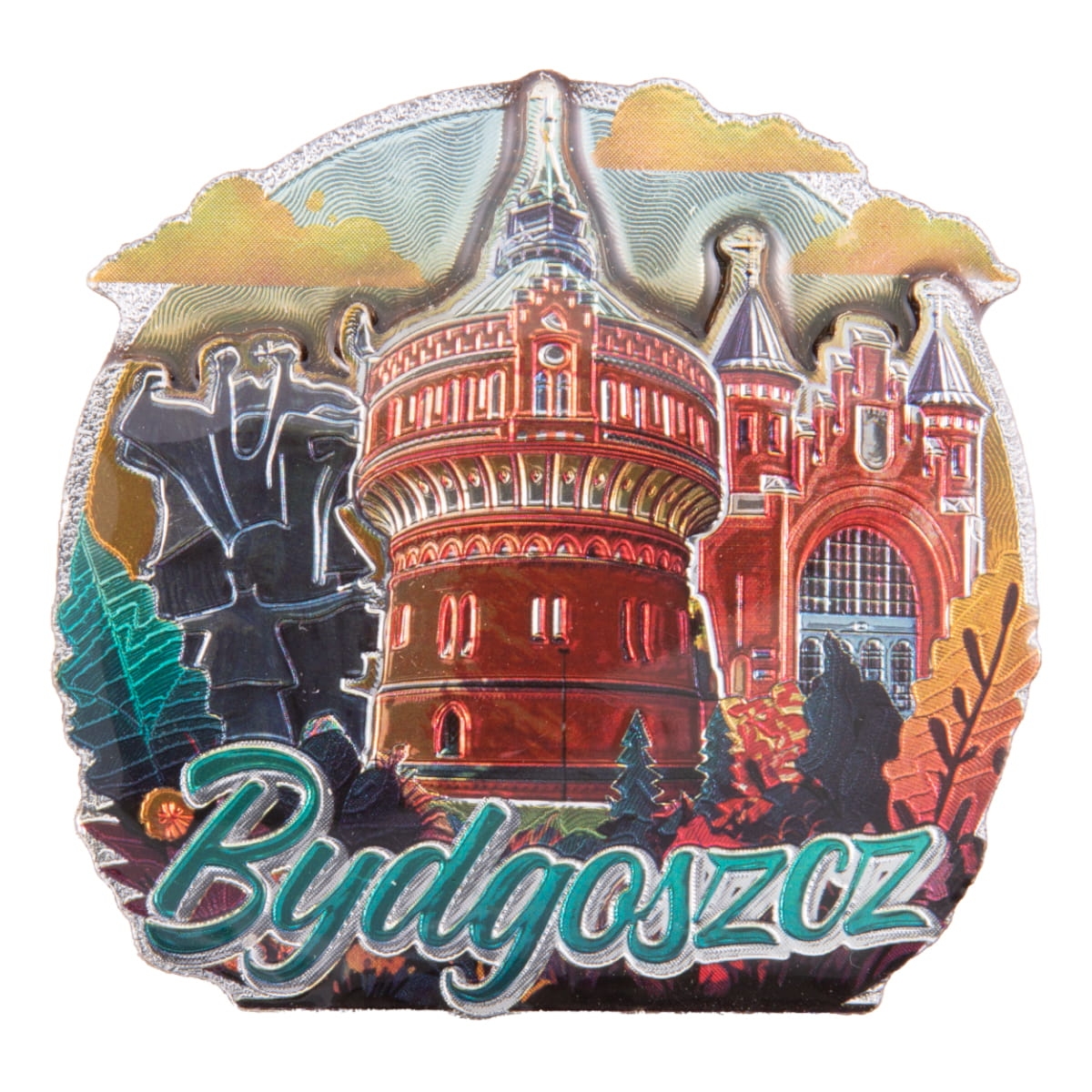 magnes na lodówkę Bydgoszcz pamiątka turystyczna