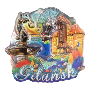 Gdańsk magnes na lodówkę
