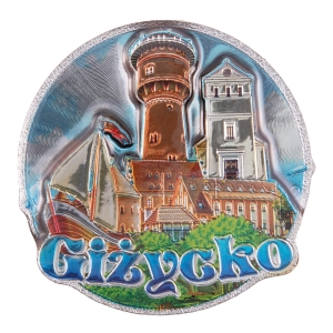 Magnes na lodówkę – Giżycko