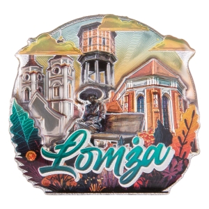 Magnes na lodówkę – Łomża