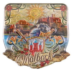 Malbork magnes na lodówkę