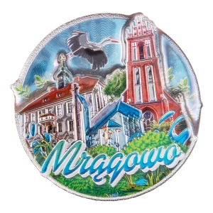 Mrągowo magnes na lodówkę