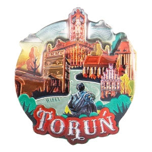 Toruń magnes na lodówkę