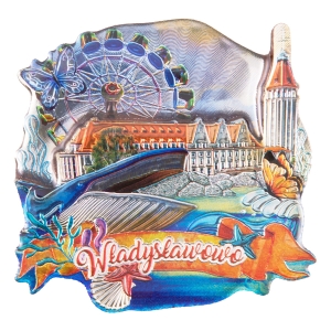 Władysławowo magnes na lodówkę