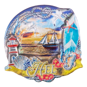 Magnes na lodówkę Hel