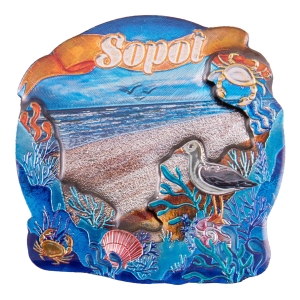 Magnes na lodówkę Sopot