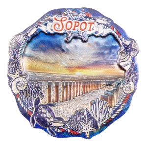 Magnes na lodówkę Sopot