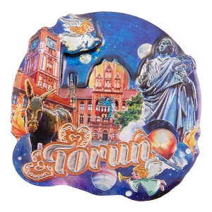 Magnes na lodówkę – Toruń