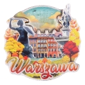 magnes na lodówkę Warszawa pamiątka z Polski