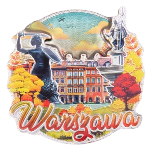 Magnes na lodówkę – Warszawa