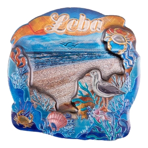 Magnes na lodówkę Łeba