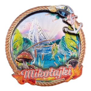 Magnes na lodówkę Mikołajki