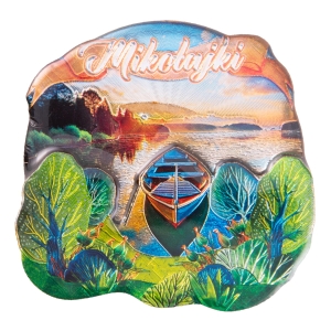 Magnes na lodówkę Mikołajki